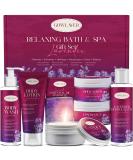 Deluxe Spa Gift Set for Women - Relaxing Holiday & Birthday Stocking Stuffers - Luxurious Bath Gift Basket - Buy Online on GoSupps.com