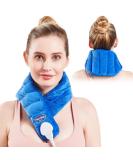Jobyna Electric Neck Heating Pillow - Rapid 5S Heating Auto Switch-Off Adjustable 30-70 Perfect Physiotherapy Support - Buy Online on GoSupps.com