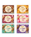 Alpen Delight Cereal Bars Bundle Contains 6 Flavours - 5 of Each 30 Bars Total Low Calorie Snacks Multipack Bulk Buy - Buy Online on GoSupps.com