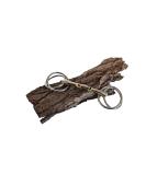 Esposita Double Jointed Snaffle Bit - Brass Mouthpiece & Stainless Steel Rings (8.0cm - 19.5cm) - Ideal for International Shipping - Buy Online on GoSupps.com
