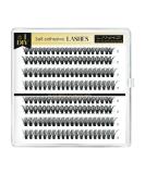 Lankiz Self-Adhesive Eyelashes - 160pcs No Glue Required 40D D Curl DIY Eyelash Extensions Reusable Pre-Glued Individual Lashes - Buy Online on GoSupps.com