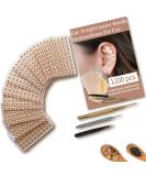 Multi-Condition Ear Seeds Acupuncture Kit, with Acupuncture Ear Press Seeds 1200Pcs, Acupuncture Pen, Acupressure Ear Chart, Tweezers - Buy Online on GoSupps.com