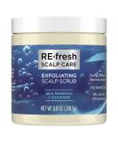 RE-fresh Scalp Care Exfoliating Scrub - Sea Mineral Cleansing Formula (8.8 oz) Nourish Your Scalp & Enhance Hair Health | International Shipping - Buy Online on GoSupps.com