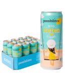 Possibilitea Bio Iced Citric - Organic Lemon Iced Tea (12x330ml Cans) | Vegan & Climate Neutral | Refreshing Cold Beverage - Buy Online on GoSupps.com