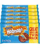 McVitie's Milk Chocolate Hobnobs Twin Pack 2 x 262g (Pack of 6) - Buy Online on GoSupps.com