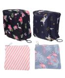 Storage Bags for Women's Bandages - 4 Pack Zipper Bags for Periods | Perfect First Period Gifts for Girls & Teenage Girls | Multi-Colored Collection - Buy Online on GoSupps.com