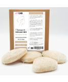 Peeling Bio Konjac Sponge Set - 4 Drop-Shaped Sponges with Walnut Shells for Natural Face Cleansing - Buy Online on GoSupps.com