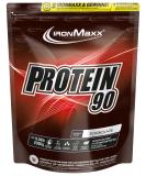 Buy IronMaxx Protein 90 - Chocolate 2.35kg | 9 Components Low Sugar Highly Soluble | International Shipping - Buy Online on GoSupps.com