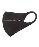 LOOKA Protective Fashion Air Mask - Washable Reusable Comfortable | Suit Line Logo Gold (Small) - International Shipping Available - Buy Online on GoSupps.com