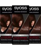 Buy Syoss Color Coloration 3_28 Dark Chocolate - Permanent Hair Color (3 x 115 ml) | Intense Color for 10 Weeks | 70% Less Hair Breakage - Buy Online on GoSupps.com