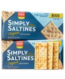 Paskesz Simply Saltines Crackers - Light and Crispy Original Soup Crackers - 8.8 Oz (Pack of 3) | Non-GMO, Ready to Dip - Buy Online on GoSupps.com