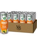 V8 +SPARKLING ENERGY Orange Pineapple Energy Drink, Made with Real Vegetable and Fruit Juices, 11.5 FL OZ Can (Pack of 12) - Buy Online on GoSupps.com