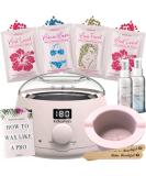 KoluaWax Digital Wax Warmer Kit - Hard Wax Beans for All Hair Types, Eyebrow, Facial & Body Hair Removal - 20 Applicators Included - Buy Online on GoSupps.com