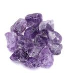 Top Plaza Bulk Amethyst Healing Crystals Rough Stones - Large 1" Natural Raw Stones Crystal for Reiki Healing, Wicca, Witchcraft, Tumbling, Cabbing, Fountain Rocks, Decoration, Polishing 0.5lb - Buy Online on GoSupps.com