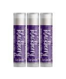 Buy Blackberry Lip Balm - Set of Three | Hydrating and Nourishing | International Shipping Available - Buy Online on GoSupps.com
