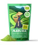 Japanese Organic Matcha Green Tea Powder - Culinary Grade 200g | Uji Kyoto Tea for Cooking, Baking & Smoothies | Vegan & Vegetarian Friendly - Buy Online on GoSupps.com