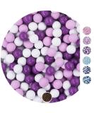 EinsSein 1kg White Lilac Purple Chocolate Balls for Events - Ideal for Test Tubes - Alternative to Wedding Almonds - Buy Online on GoSupps.com