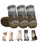 Slowton Dog Shoes - Breathable Non-Slip Paw Protection Boots for Small Medium & Large Dogs | Adjustable Reflective Velcro | Size 0 (3.5 cm Width) - 4 Pieces - Buy Online on GoSupps.com