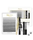 QUEWEL 144 PCs Eyelash Clusters & DIY Extensions Set - Super Hold Binding & Sealing Individual Applicator Tool - Qurr-DH-02 - Buy Online on GoSupps.com