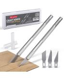 XFasten Exacto Knife Set - 2 Precision Hobby Knives with 60 Blades for Art, Crafts, and Modeling - Buy Online on GoSupps.com