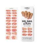 MOYOU LONDON Gel Nail Strips Set: Semi-Cured Wraps for Salon-Quality Manicure | 20 Pc with Free UV Lamp Offer | Easy Apply & Remove - Buy Online on GoSupps.com