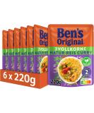 Buy Ben's Original Brown Rice Curry - 6 Packs (6 x 220g) | Fast International Shipping | Authentic Flavor - Buy Online on GoSupps.com