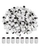 Minkissy 100Pcs Nail Sanding Bands Drum Sander 180 Grit Fine Grit Nail Art Sanding Bands Bit Nail Drill Manicure Sleeves File Refill for Fingernail Sanders White 1.2x0.7 cm (Pack of 100) - Buy Online on GoSupps.com