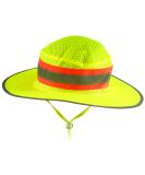 Occunomix LUX-RNG-YXL Hi-Viz Ranger Hat - X-Large Yellow | International Shipping Available - Buy Online on GoSupps.com