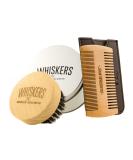 John Whiskers Beard Brush & Comb Set - Premium Beard Care for Men | Pure Boar Bristles Ideal for Beard Oil & Wax - Buy Online on GoSupps.com