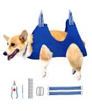 IOKHEIRA Dog Grooming Hammock & Harness with Grooming Kit | Pet Holder for Bathing & Trimming | Pet Comb & Brushes Included | Size Medium - Buy Online on GoSupps.com