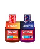 Tylenol Cold + Flu Severe Liquid Cough Medicine | Daytime & Nighttime Relief | 2 ct. x 8 fl. oz | International Shipping Available - Buy Online on GoSupps.com