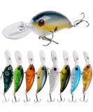 YONGZHI Fishing Lures Shallow Deep Diving Swimbait Crankbait Fishing Wobble Multi Jointed Hard Baits for Bass Trout Freshwater and Saltwater Deep diving crankbaits-8pcs - Buy Online on GoSupps.com
