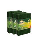 Scouring Pads - Heavy Duty Household Cleaning Scrubber with Non-Scratch Anti-Grease Technology - Reusable Scrubbing Pads - Green, 12 Pack - Buy Online on GoSupps.com