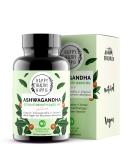 Happy Healthy Hippie Ashwagandha 2100mg Powerful Natural Stress Relief Supplement - 90 Capsules - Buy Online on GoSupps.com
