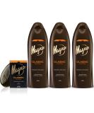 Magno Classic Shower Gel 18.3oz/550ml with Magno Soap 4.4oz Bundle - Set of 3 Bottles - Buy Online on GoSupps.com