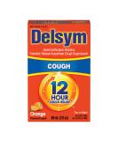 Delsym Adult 12 Hour Cough Relief Medicine, Powerful Cough Relief for 12 Good Hours, Cough Suppressing Liquid, 1 Pharmacist Recommended, Orange Flavor, 3 Fl Oz (Pack of 1) - Buy Online on GoSupps.com