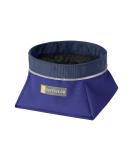 RUFFWEAR Quencher Bowl - Huckleberry Blue Small | Durable & Portable Dog Water Bowl for Travel - Buy Online on GoSupps.com