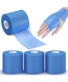 3 Pieces Athletic Pre Wrap Tape for Hair - Blue 2.75 Inch by 30 Yards - Buy Online on GoSupps.com