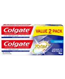 Colgate Colgate Total Advanced Whitening Toothpaste with Fluoride Multi Benefit Toothpaste with Sensitivity Relief and Cavity Protection - 5.1 ounce (2 Pack) 5.1 Ounce (Pack of 2) 10.2 Ounce Advanced Whitening Toothpa... - Buy Online on GoSupps.com
