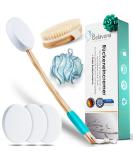 Belavena Cream Aid for Back | Optimal Back Care 2024 | Includes Back Brush & 4 Interchangeable Pads - Buy Online on GoSupps.com