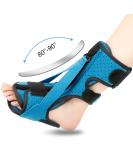 WOSHSHEN Adjustable Plantar Fasciitis Night Splint - Relief Brace for Plantar Fasciitis, Achilles Tendonitis - Black Large - Buy Online on GoSupps.com