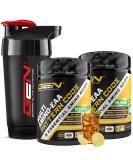 2x EAA Powder Ice Tea Lemon + Premium Shaker - Vegan Amino Workout Drink - All 8 Essential Amino Acids - Delicious 532g Pack - Buy Online on GoSupps.com