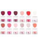 Revel Nail Dip Powder - Pink Chip Resistant Dip Powder with Vitamin E and Calcium (12-Pack) - Buy Online on GoSupps.com