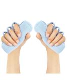 REAQER Finger Contracture Grips Cushion Finger Splitter Palm Anti Flaw Ulcer Pad Hand Grab Bar for Elderly Care 2-pcs 2 Count (Pack of 1) - Buy Online on GoSupps.com