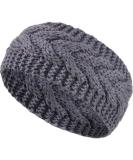 SATINIOR Winter Headband for Women - Wool Cable Knit Gray Ear Warmer & Hair Wrap - Buy Online on GoSupps.com