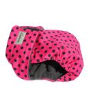 Glenndarcy Dog Diapers Without Tail Hole - Dotty Pink Medium for French Bulldogs - Comfortable & Stylish Long Pants - Buy Online on GoSupps.com