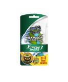 Wilkinson Sword Xtreme 3 Sensitive Disposable Razor Pack of 3 Plus 1 Free Green 1 count (Pack of 1) - Buy Online on GoSupps.com