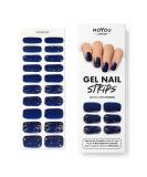 Moyou London North Star Gel Nail Wraps - 20 Pcs Salon-Quality Strips with Nail File & Cuticle Stick (UV/LED Lamp Required) - Buy Online on GoSupps.com