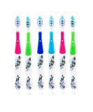 Oral-B Kids 6+ CrossAction Pro Health Toothbrush, Soft Bristles - Pack of 6 - Buy Online on GoSupps.com