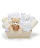 Gender Neutral Baby Gifts Set - Baby Essentials for Newborn - Unisex Keepsake Box - Perfect Baby Shower Gift - Buy Online on GoSupps.com